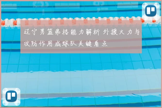 辽宁男篮弗格能力解析 外援火力与攻防作用成球队关键看点